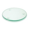 Clear Round Full Colour Glass Coasters